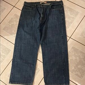 Levi's Blue Relaxed Loose Straight Jeans Size W42 L32
